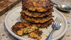 Kartoffelpuffer mit Rüebli: knusprig am Rand, saftig in der Mitte