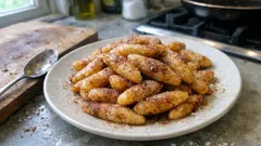 Kartoffel-Schupfnudeln mit Zimt-Zucker: in 30 Minuten ein warmes Comfort-Dessert