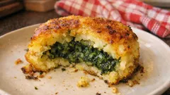 Kartoffel-Kuba mit Spinat aus dem Ofen – goldig, saftig und einfach vorbereitet