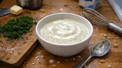 Samtige Dillsauce ohne Klümpchen – in 10 Minuten mit Milch und Butter