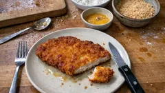 Tschechischer Rízek: krosses Schnitzel wie in Prag – mit Panade, die hält
