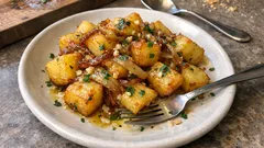 Bratkartoffeln wie aus der Beiz – mit Zwiebeln, Knoblauch und Crunch-Trick