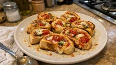 Schneller Pizzateig ohne Gehzeit – ideal für Apéro-Pizzette, Rolls und Brötli